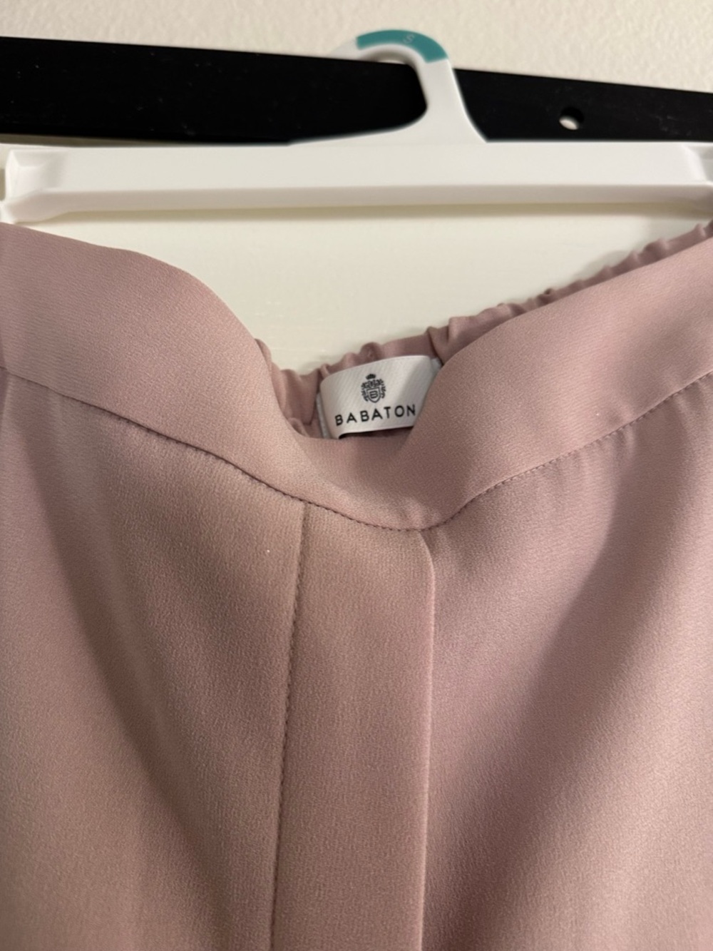 Babaton Straight Leg Pants in Dusty Rose